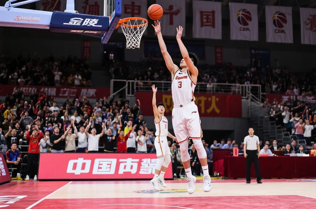 CBA比赛中国球员投篮得分